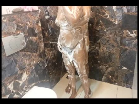 Ma And Stepson Bathing Erotically Touching Bathtub