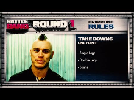 ستايسي آدامز قفز على الفائزين الديك في قفص mma ويبتلع نائب الرئيس 