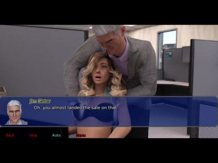 a esposa do escritório # 11 Jason deixou Stacy com a boca cheia de esperma 