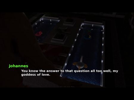 psiquiatra#2 johannes y alice tuvieron un momento afuera... las damas y johannes se prepararon para la fiesta de cumpleaños de ppol... la criada 