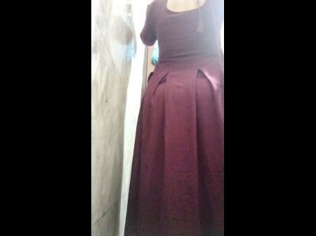 Indian Desi Doll Bathing After School And Finger-tickling In Ass-fuck