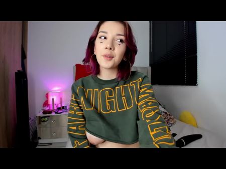 Colombian Ginger-haired With Big Boobs Attempts To Tempt You