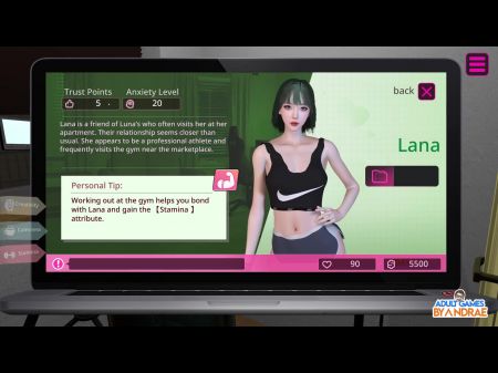 Ep2: Lesbian Flash With Luna And Mion - Female Anchor Next Door