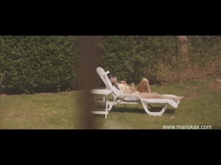 Marisax valentina ricci 在后院接受英国广播公司 (BBC) 