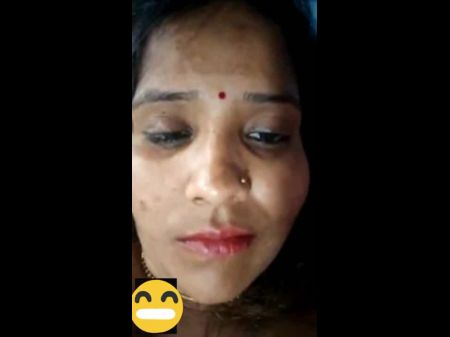 Indian Aunty With College Stud