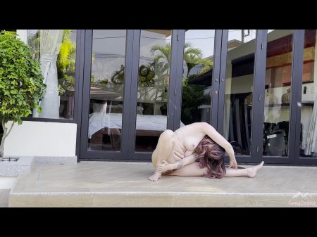 Unclothed Yoga: Tropical Outdoor Calm Blast - Greydesire69
