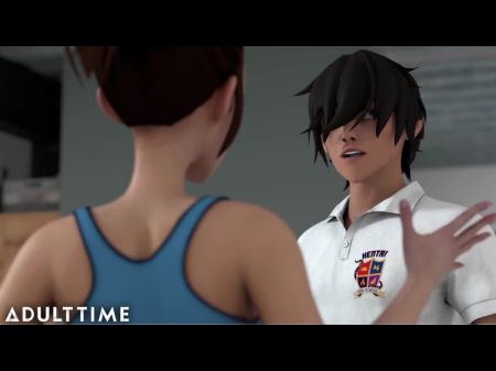 Hermanastra Hentai Monta Polla Y Sexo Con Colegialas Lesbianas 