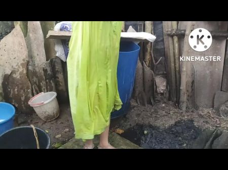 Bathing Outside Of Braless Globes