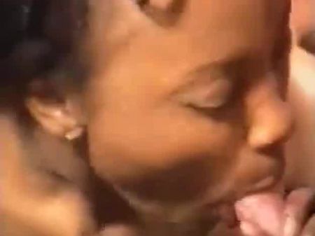 French Ebony Gangbang