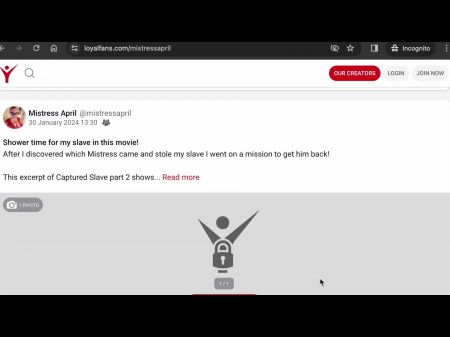 Concubine April - G/g Gimp Competition