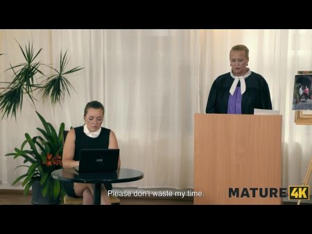 成熟4k。法庭混乱。第 1 部分 
