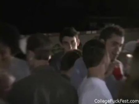 College Trio Orgy Teenager Getting Twat Smashed