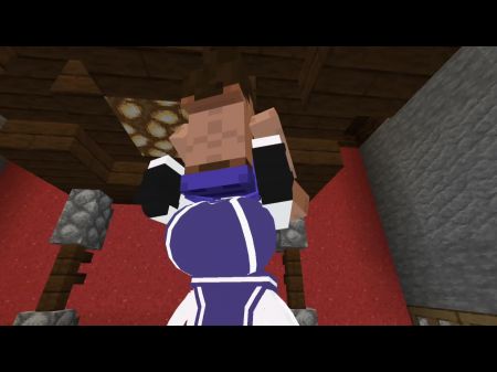 我的世界 Jenny Mod Toriel 饥渴难耐，准备好操和吮吸 