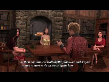 欲望之旅#3 凯拉差点被渔夫操，但克莱德救了她 