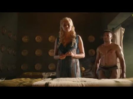 Lucy Lawless , Jiggly Fuck-a-thon In Spartacus Series