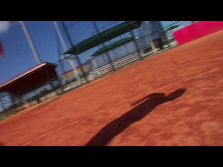 Sportliche Blondine Mit Vergnügen... 