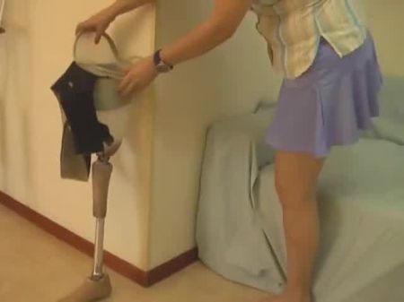 für eine amputierte Latina 