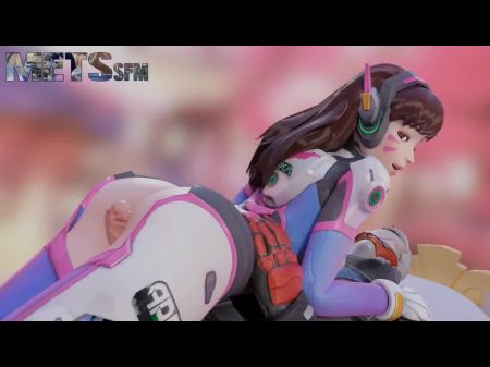 d.va 2 Overwatch SFM & Blender تجميع الإباحية 