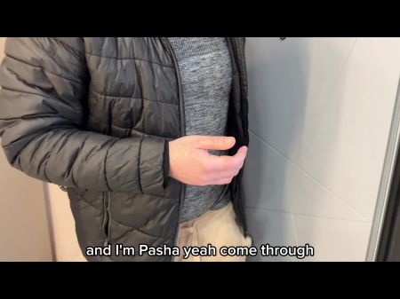 我朋友的妈妈邀请我去她家，用对话和英文字幕把我的童贞俄罗斯素人带了 