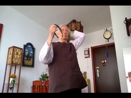 Japanese Grannie Gets Screwed