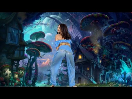 Kuss Kuss zierliche Schönheit macht Striptanz und neckt 