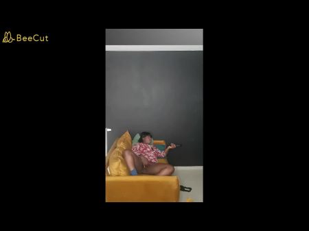 Mi Esposa De ébano Se Toca Cuando Estoy En El Trabajo 