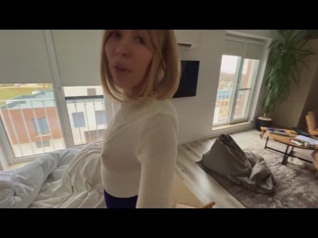 Local Friend Pummeled Through Tights While Hubby Came Home From Work