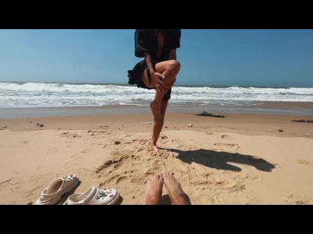 Me - Barely Legal Teenage On A Insatiable Naturist Beach Masturbates Off , Deep Throats Schlong , Shows Gams Public Outdoor , Dt