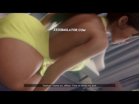 Behind Every Case Is An Hard-core Story Waiting To Be Exposed ! Policewoman Ass Fucking Creampie