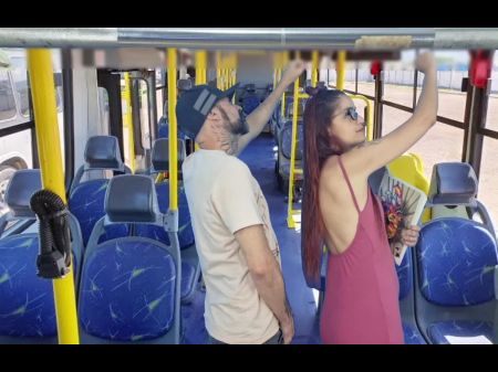 Student On The Bus Gets Thighed By A Stranger .