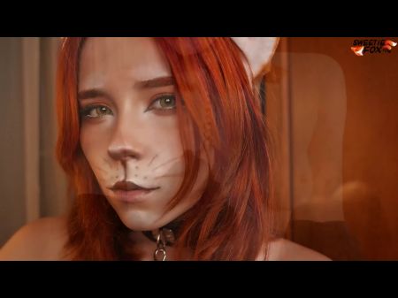 Luxurious Fox Fuck Stick Play And Swallows Enormous Lollipop - Facial Cumshot