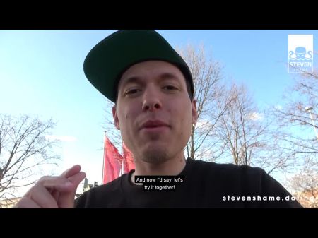 jessii vanriva 在楼梯上被操德语 
