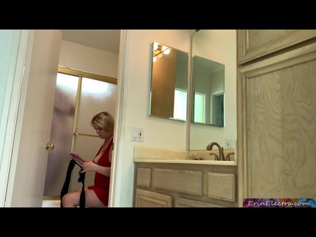 Stepson Nails His Stepmother While Parent Is In The Bathroom