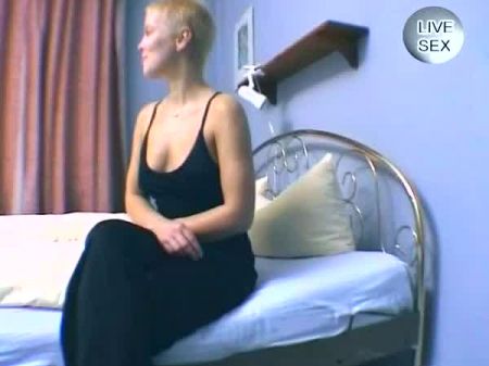 Super-sexy Brief - Haired Blonde German Babe Plays With Faux-cock