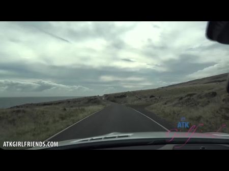 Te Follas A Adriana Maya En El Auto Y Le Creampies El Coño 