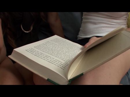 Attractive Girl-on-girl Teens Pleasing Each Other