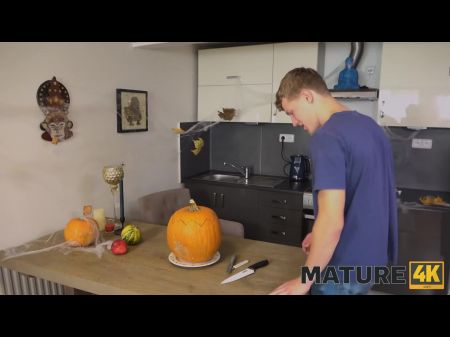 Mature4k . Black-haired In Ebony Has Nothing Against Stepson