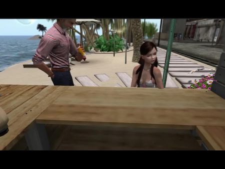 第二人生 – 第 3 集在海滩做爱 