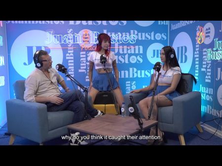 Florizqueen Se Queda Sin Palabras De Tanto Correrse En La Máquina Sexual En El Podcast De Juan Bustos 