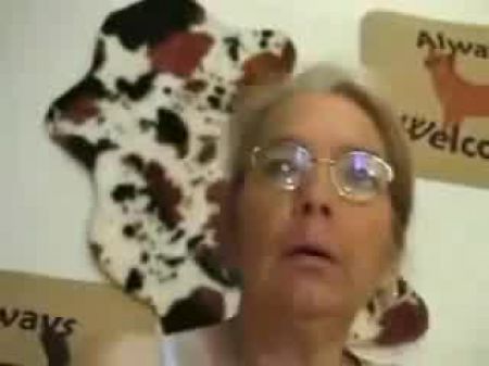 Scrawny Grandma Pummeling