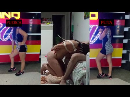 Puerca Humillada Es Puesta A Chupar Y A Bailar . Parte 1
