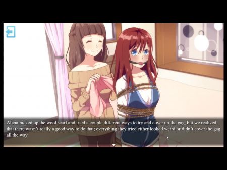 Bonds Domination & Submission Anime Porn Game Ep . Five Strapped Up In Public And Tough Kittling