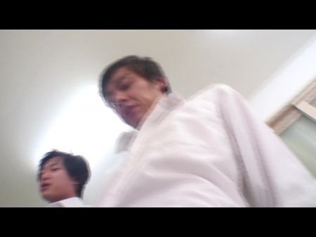 Japanese Schoolteachers Meet For A Poke In The Gym