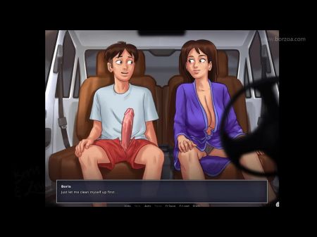 My Stepmom With Hefty Titties Enjoys Making Blowjob My Schlong And Needs To Boink So Bad ! - Summertime Saga - Debbie - Part 3