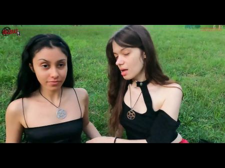 Public Lesbian Fuck-fest And Exhibitionism Inbetween 2 Adorable Gfs -