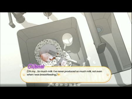 Von Stiefmutter erwischt und Stiefmutter trinkt Milch. Stiefmutter melkt Prinz von Suburbia, Kapitel 5 