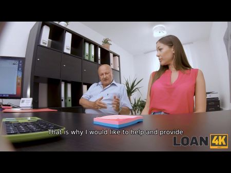 قرض4k. يعشق الحياة الغنية ويمارس الجنس من أجل الدين أمام الزوج العجوز 