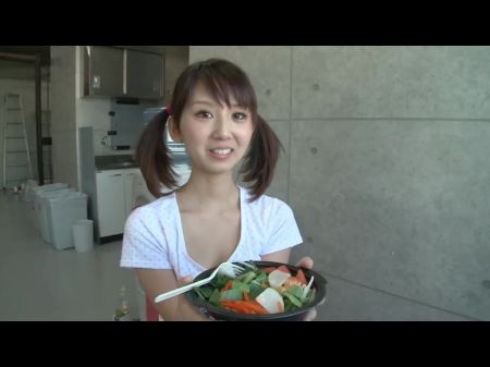 Rumi Kanda Garganta Profunda, Masticación De Semen Parte 3 