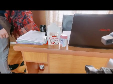 мой босс жестко трахнул босса и секретаршу 