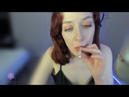 Asmr Smoking With Dahlia Cub - Positive Affirmations